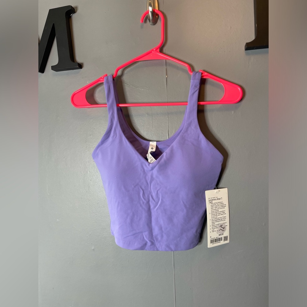 NWT Lululemon Align Tank Top Dark Lavender SIZE 6